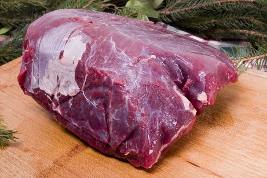 Jelenie mäso - spodný šál